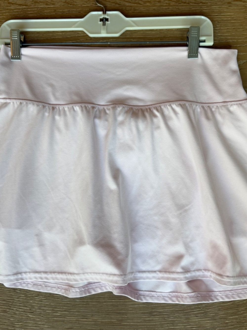Lululemon Align tennis skirt, pale pink, with shorts liner, size 14 - Picture 4 of 9